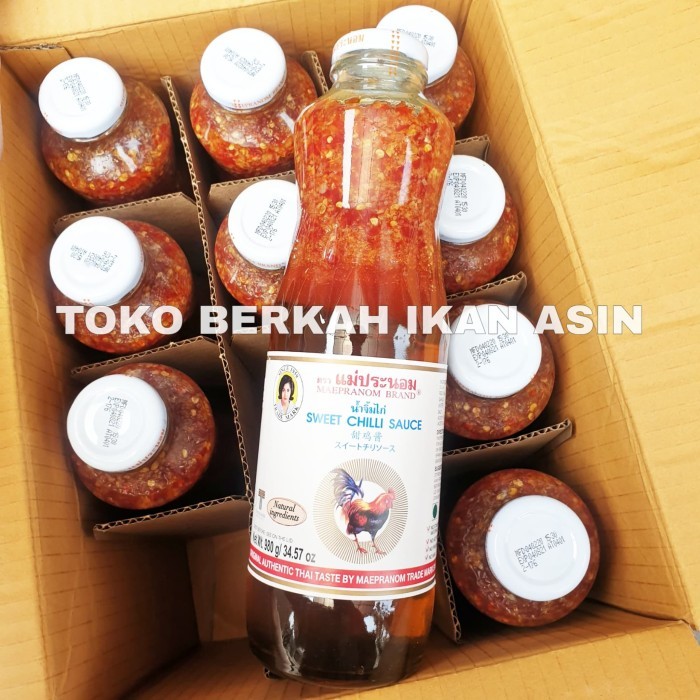 

Maepranom Sweet Chili Sauce 980 Gr Thailand Brand / Chilli Thai Saus