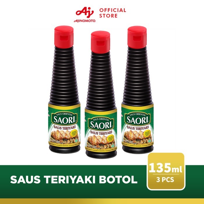 

Sa Saus Teriyaki Ental Botol 135 Ml (3Pcs)