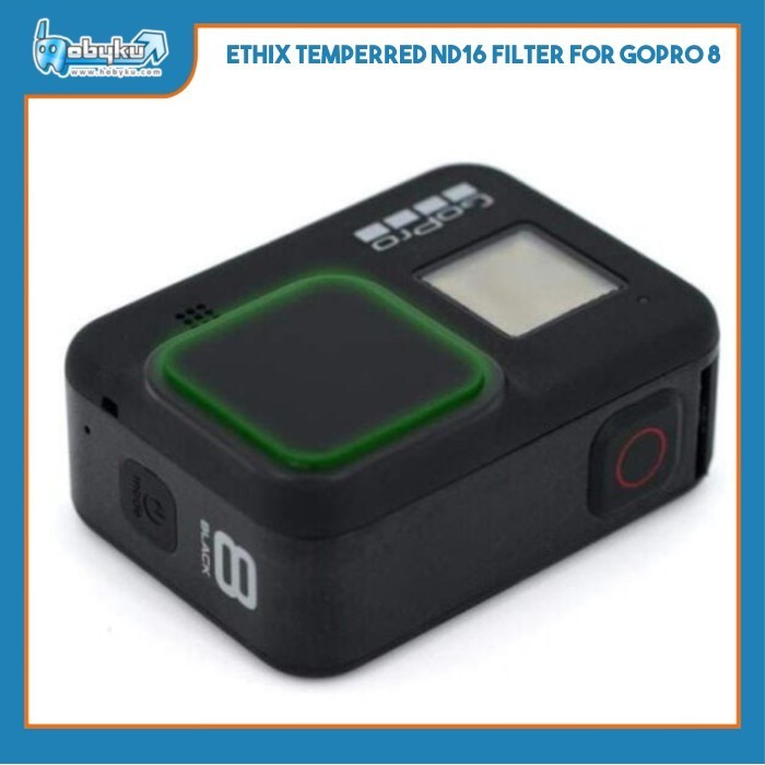 ETHIX Temperred ND16 Filter for GoPro 8