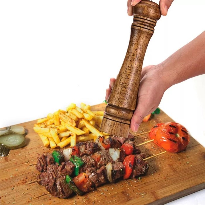 

Ggiling El Kayu Lada Bumbu Dapur Spice Ll Pepper Grinder