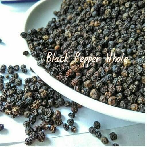 

Bla Pepper Whole / Lada Hitam Utuh Merica Hitam Grade A 500Gr