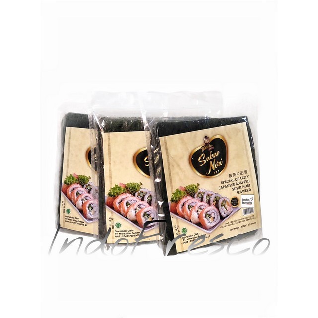 

Ready Gas!!! Tokinori Sakao Sushi Nori Reguler- Roasted Seaweed- Rumput Laut 50 Pc