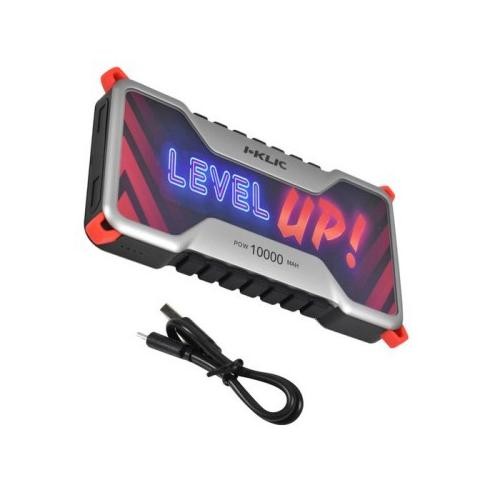 Tersedia I-Klic Power Bank Wireless Charging Level Up Gaming 10.000 Mah