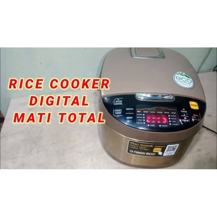 PERBAIKAN / SERVICE RICE COOKER DIGITAL MEJIKOM BERGARANSI 