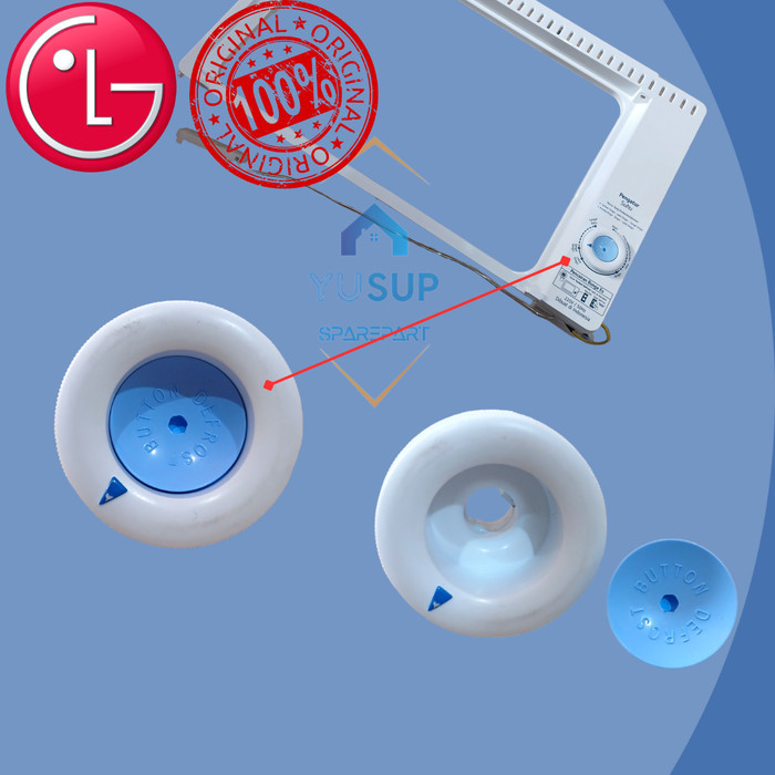 KNOP PUTARAN TERMOSTAT SUHU FREEZER KULKAS 1 PINTU LG ORIGINAL
