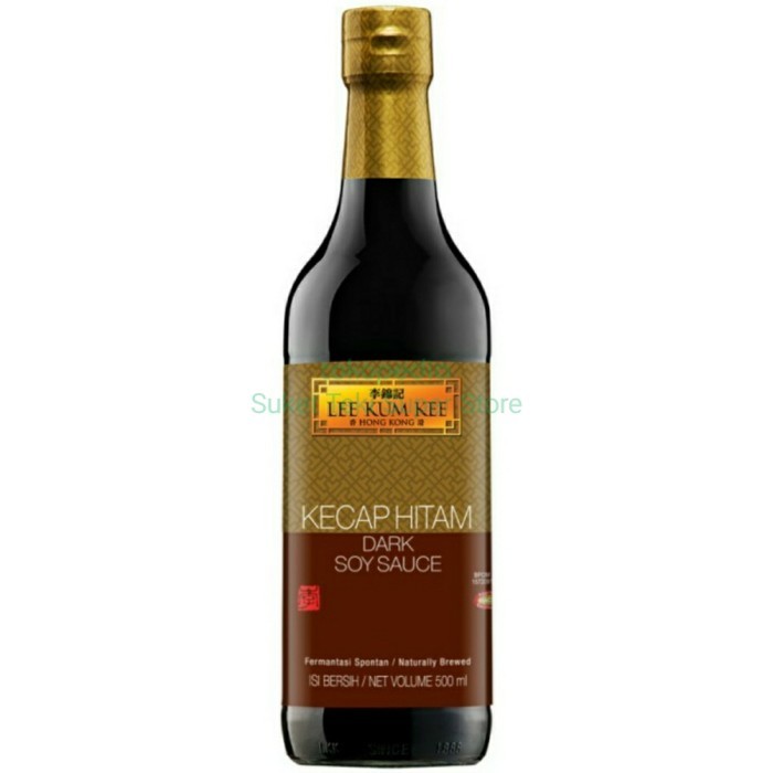 

Lee Kum Kee Dark Soy Sauce Kecap Hitam 500Ml Botol