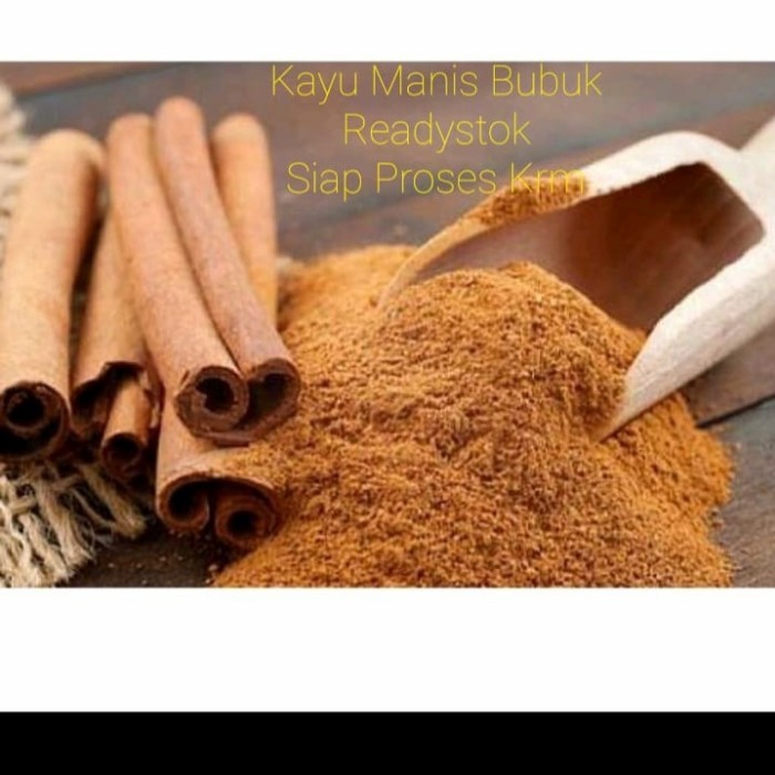 

Dijual!!! Herbal Bubuk Kayu Manis Murni Bumbu Rempah Dapur Bubuk Giling 1kg