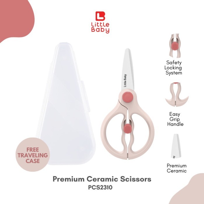 

Cerac Baby Food Scissors Gunting Pcfs1219 Little Baby