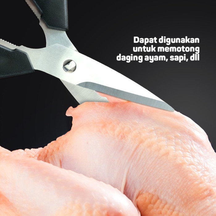 

Bagus Yamazaki Kitchenware - Gunting Dapur Stainless Steel