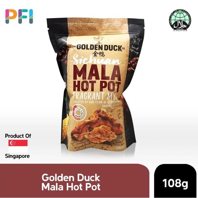 

The Golden Duck Sichuan Mala Hot Pot Fragnant Mix 108gr HID