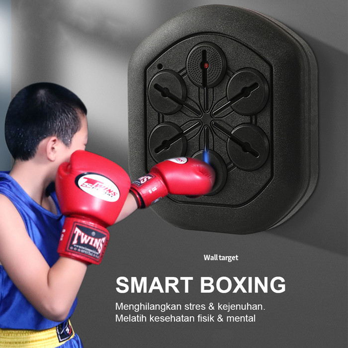 Dijuall Tinju Boxing Smart Wall Training Boxing Alat Tinju Machine Konek Music Smart Boxing Tinju