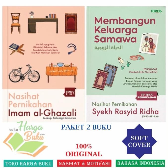 

Paket 2 Buku Membangun Keluarga Samawa dan Nasihat Pernikahan Tuntunan Membina Rumah Tangga TUROS