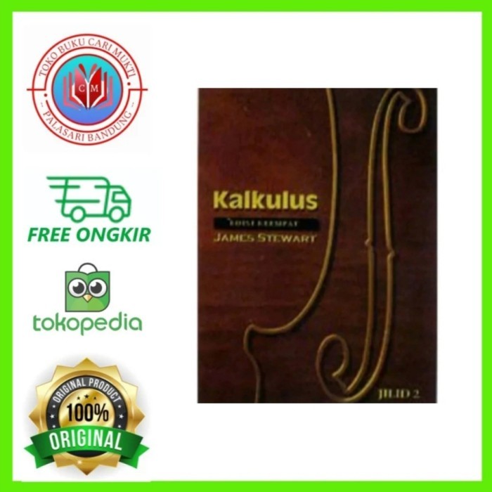 TERMURAH - Erlangga Buku Kalkulus Jilid 2 Edisi 4 James Stewart Buku Original