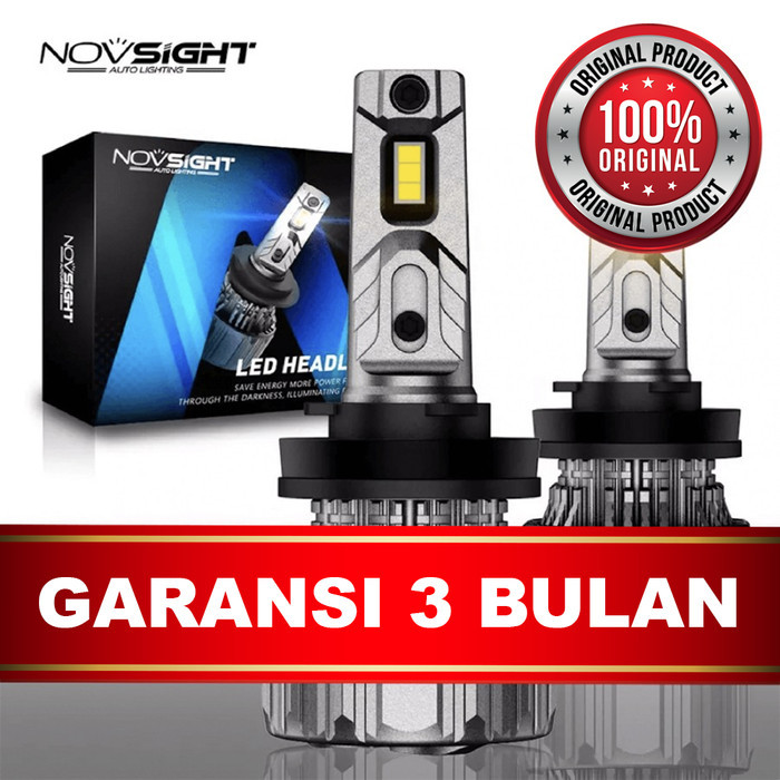 Lampu LED Mobil Headlight Novsight N50 N50Y H1 HB4 H7 H11 HB3 H4 HIR2