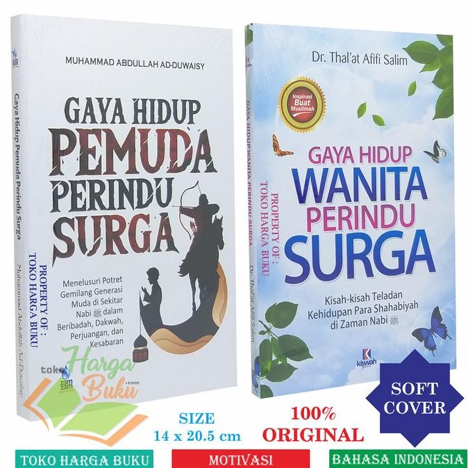 

Paket 2 Buku Gaya Hidup Pemuda dan Wanita Perindu Surga