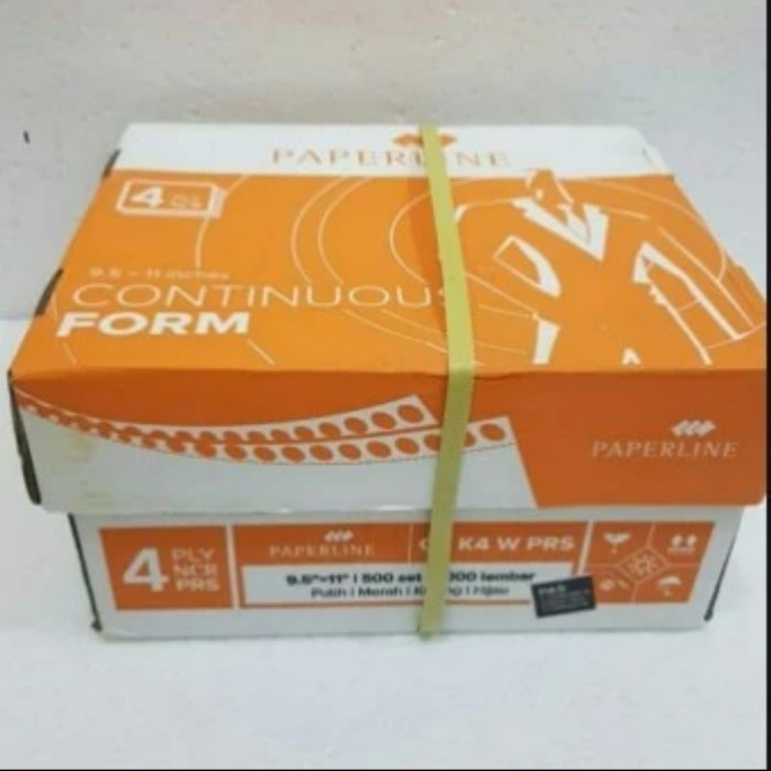 

HARGA DISC - Kertas Komputer Continuous From 4Ply WARNA 9.5 x 11 NCR PAPERLINE