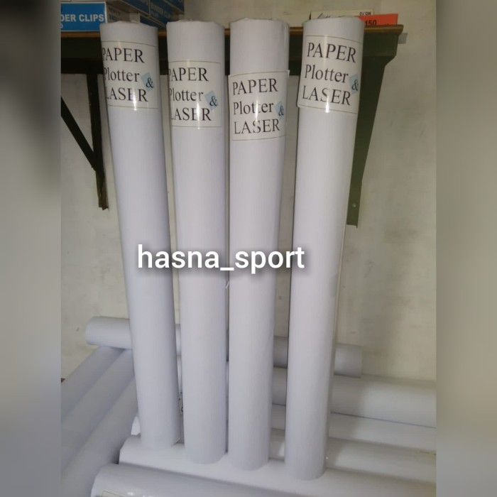 

BEBAS ONGKIR - KERTAS HVS ROLL PLOTERR 80 Gsm A 1 (24")x50 Y