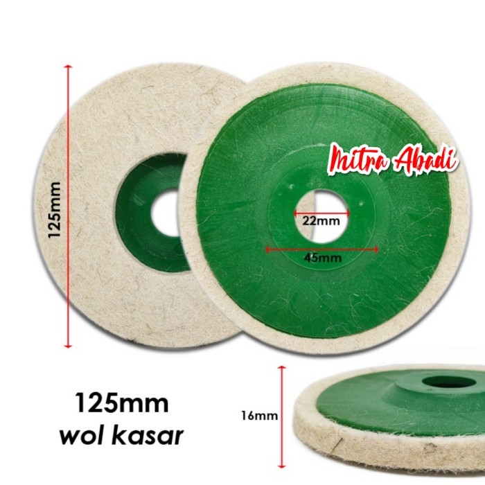 Mata Gerinda Wol Halus Kasar Poles Terlaris 100 % Original