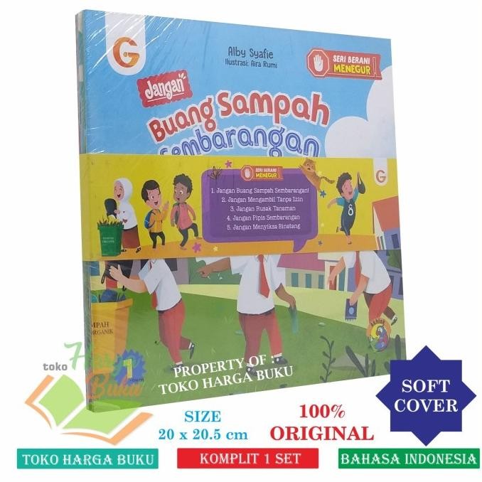 

Seri Berani Menegur KOMPLIT 1 SET ISI 5 BUKU Penerbit Gema Insani Pres
