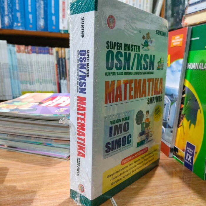 Super Master Osn/Ksn Matematika Smp/Mts - Sukino Terbaru 100 % Original