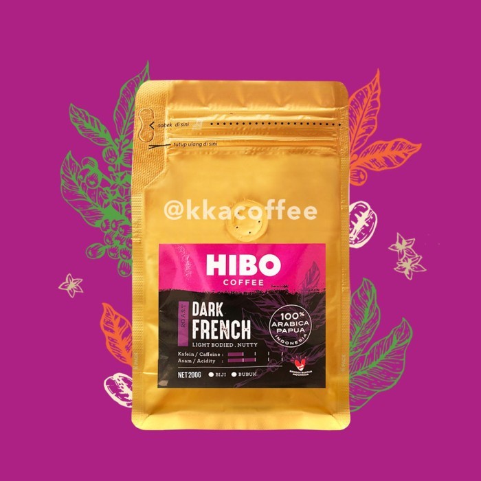 

Termurah Hibo Dark French Roast - 200 Gram