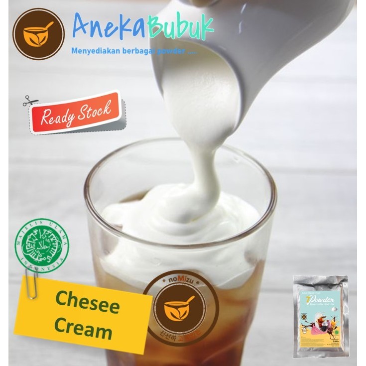 

Promo!! Bubuk Cheese Cream 1Kg - Serbuk Topping Cheese Tea Foam Powder Halal