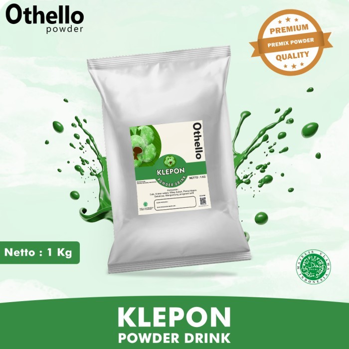

Terlaris Klepon Othello Powder Drink 1Kg Bubuk Minuman