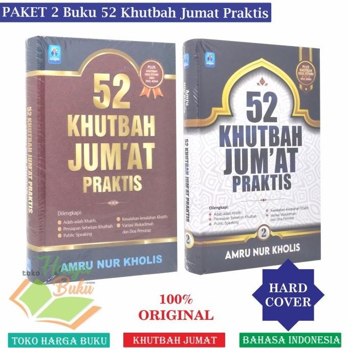 

Paket 2 Buku 52 Khutbah Jumat Praktis Jilid 1 dan 2 Pustaka Arafah