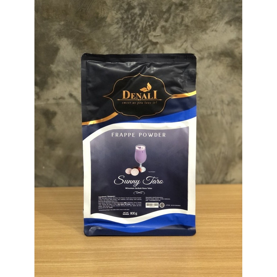 

Cuci Gudang Bubuk Denali Sunny Taro Powder 800 Gr