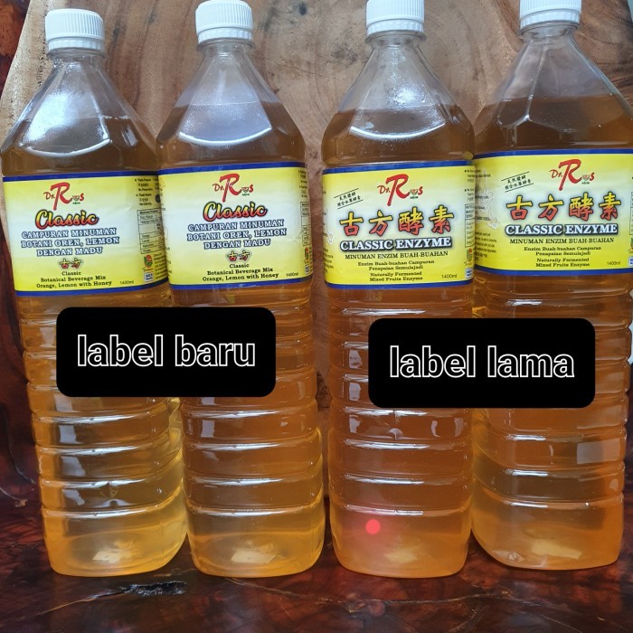 

Promo!! Classic Enzyme Dr.Ros 1400 Ml (Tanpa Bahan Pengawet)