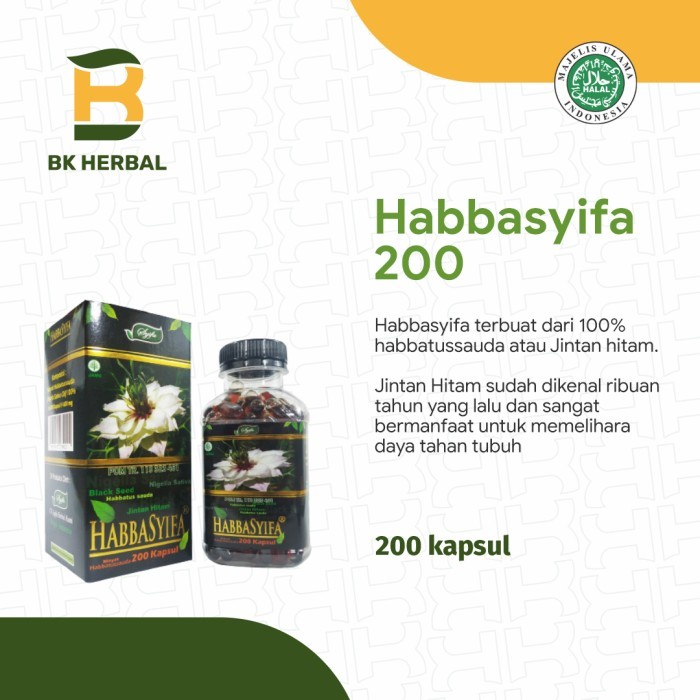 

Terlaris Habbasyifa 200 Kapsul