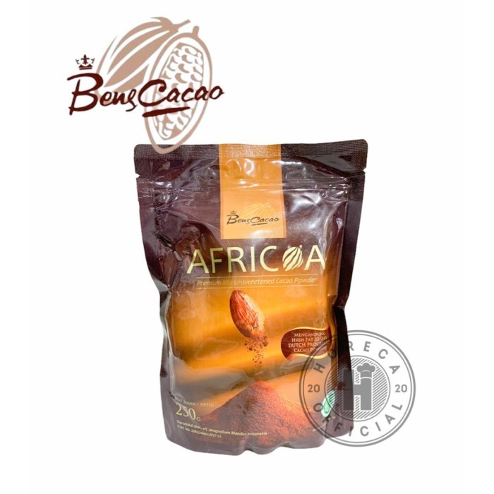 

Promo!! Bens Cacao Africoa 250 Gram / Bubuk Coklat Premium Afrika 250 Gr