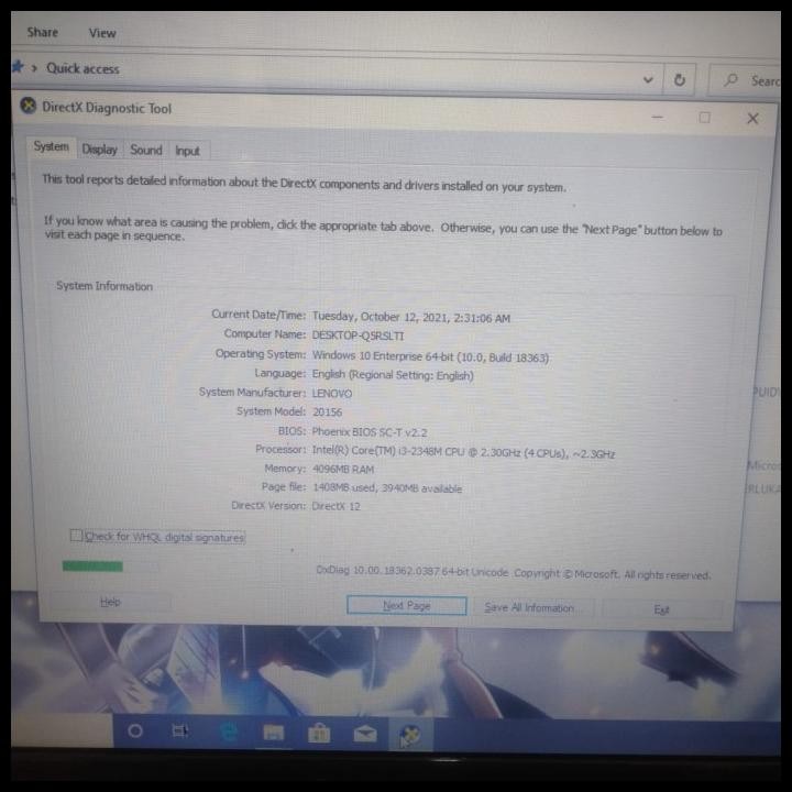 LAPTOP MURAH LENOVO G480, CORE I3-2348M, RAM 4/500GB, BLACK