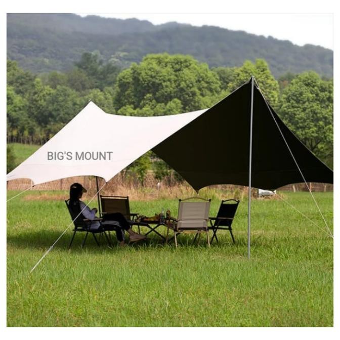 Flysheet 4X6 Mtr Hexagonal ( Big,S Mount )