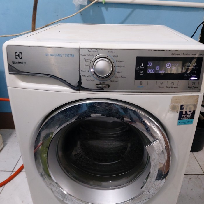 MESIN CUCI FRONT LOADING ELECTROLUX 10KG