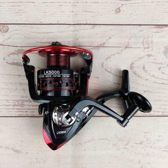 Reel 5000 Gold Sharking Lk5000 Metal Reel Pancing Bearing 13