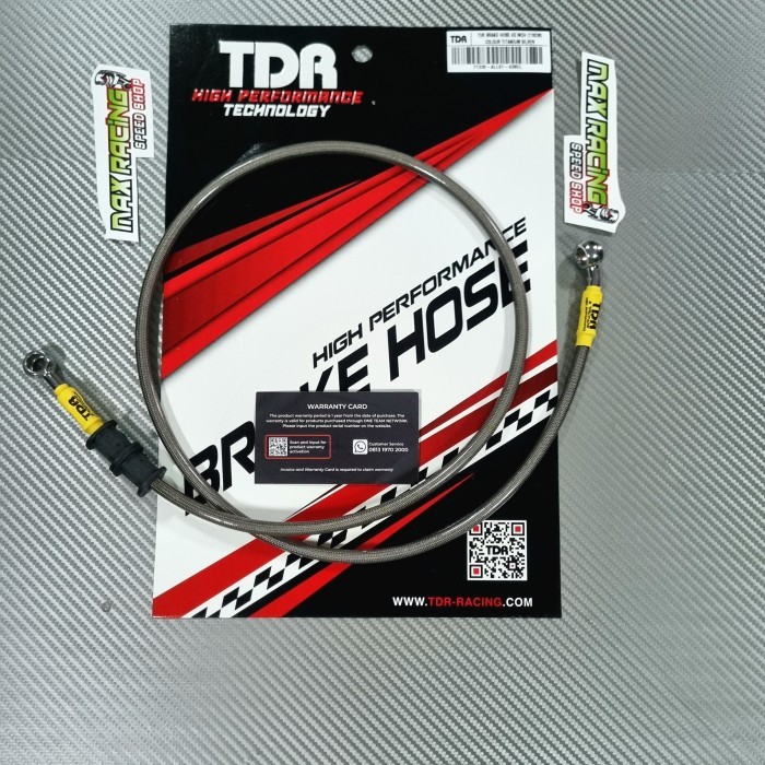 Best Seller Selang Rem Tdr Depan 43 Inch 110 Cm Titanium Silver Nmax Non Abs