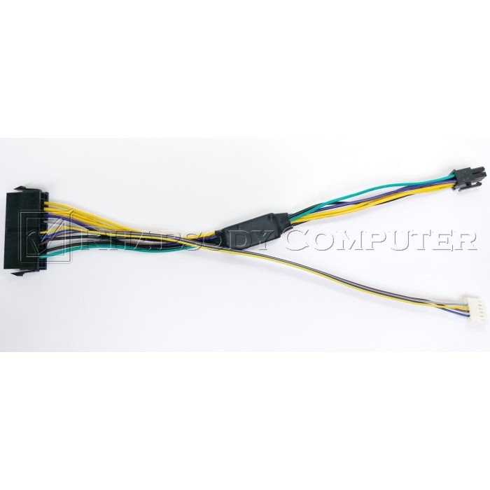 Kabel Power Atx 24 Pin To 2-Port 6 Pin Adapter For Hp 8000 Series