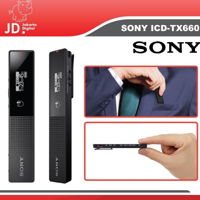 Sale Sony Icd-Tx660 Voice Recorder New