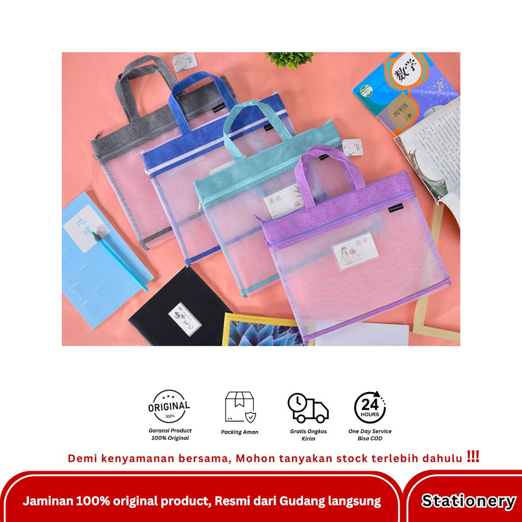 

KINHSHION DOCUMENT BAG A4-185 MIX