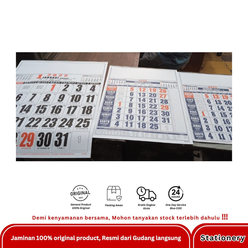 

KALENDER DINDING TAHUN 2025