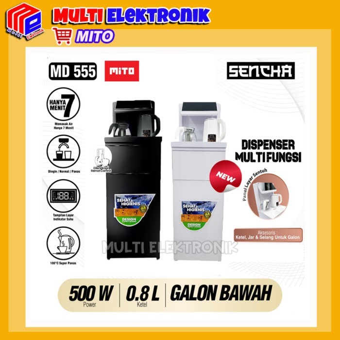 Mito Dispenser Air Minum Galon Bawah MD555