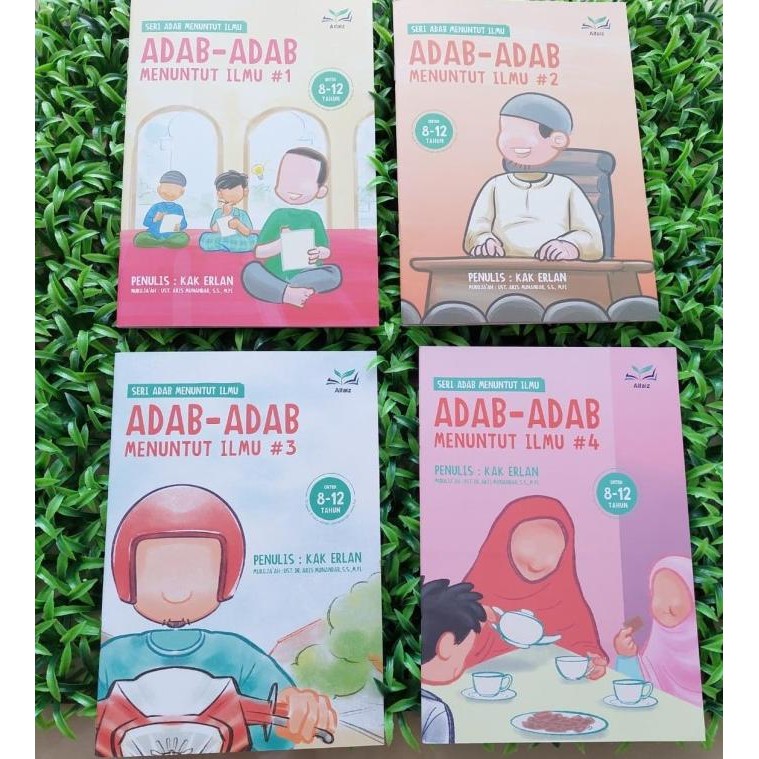 

Buku Anak Islami Adab Menuntut Ilmu Jilid 1-2-3-4 - Kak erlan