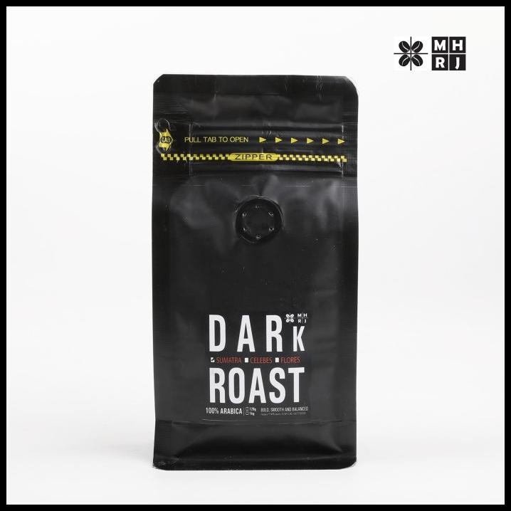 

Maharaja Dark Roast Coffee Kopi Sangrai Gelap Arabika Tidak Asam 120G Sumatra Sulawesi Flores