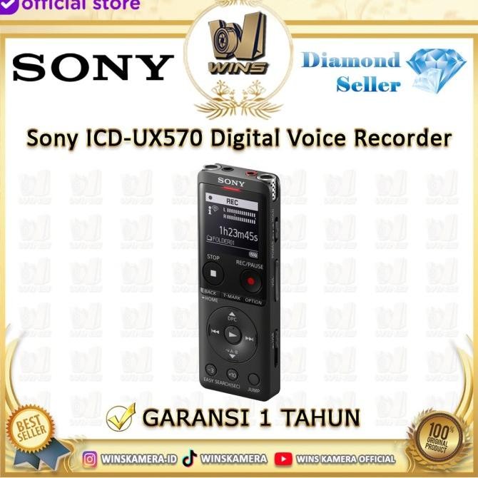 Sale Sony Icd-Ux570 / Icd Ux570 / Icd Ux 570 Digital Voice Recorder