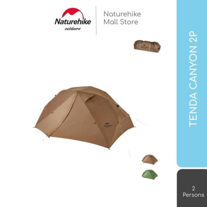 Tenda Canyon 2P / 2 Orang Otomatis Camping Naturehike Nh22Zp005