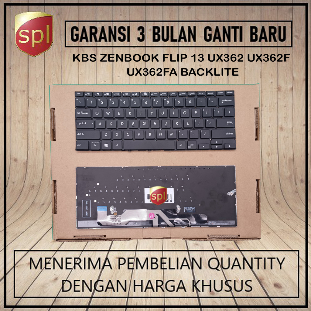 Keyboard AS Zenbook Flip 13 ux362 ux362f ux362fa Backlite