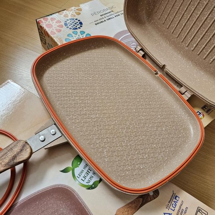 PERO Double Grill pan biogranite 32 cm original sale