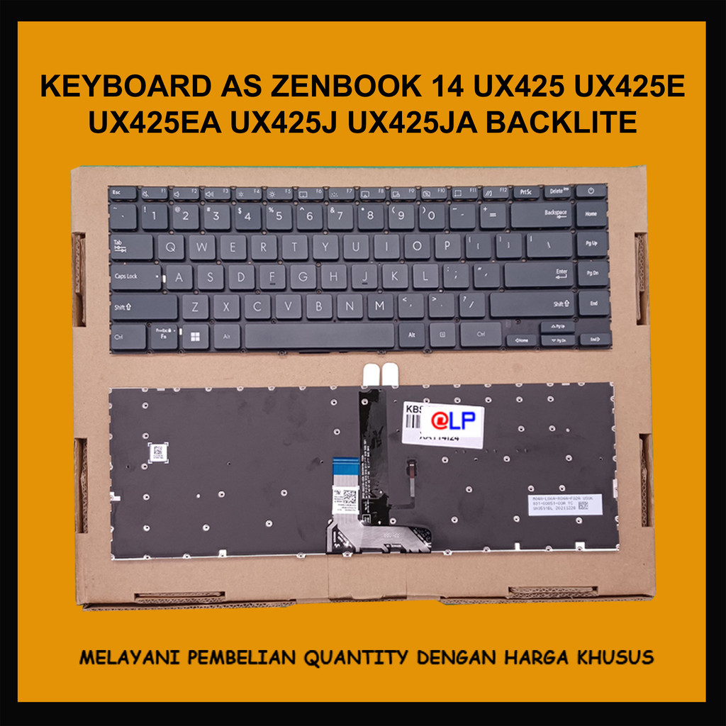 Keyboard AS Zenbook 14 ux425 ux425e ux425ea ux425j ux425ja Backlite