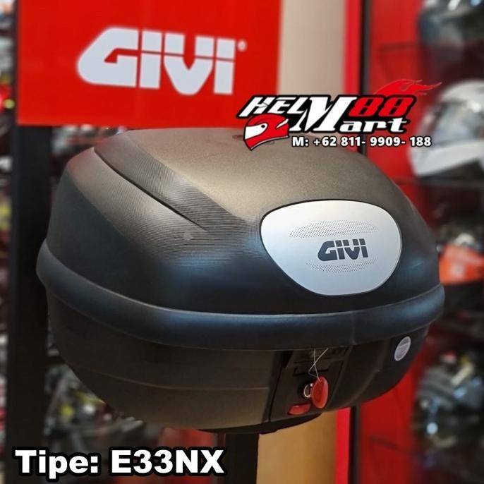 Box GIVI E33NX Box Touring Box Motor Box Givi E33 NX Box Helm 33 Liter